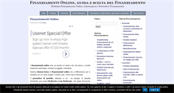 Desktop Screenshot of finanziamentionline-info.com